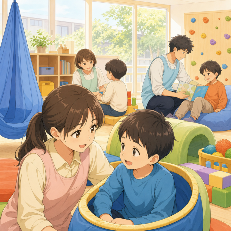 強度行動障がいに向き合う児童指導員・保育士パート